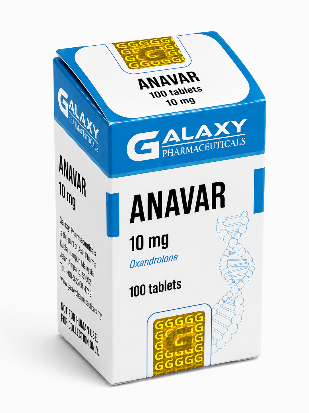 Anavar 10 mg — Galaxy Pharmaceuticals